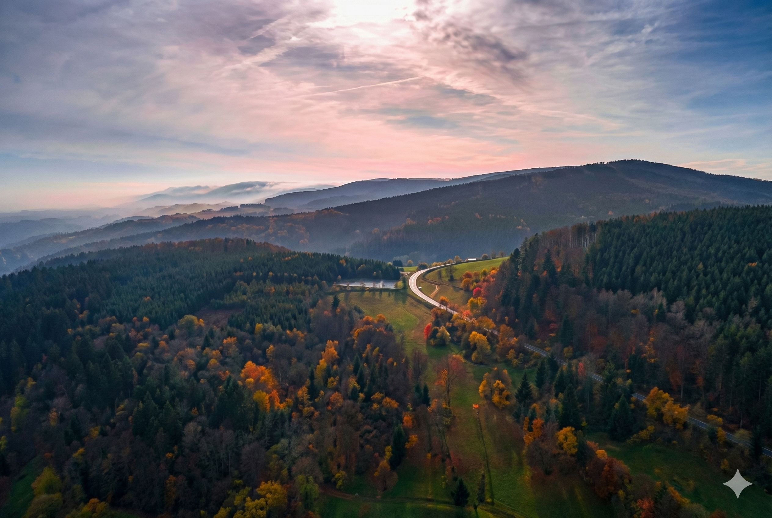 Panorama Sudetów - Widok z Apartamentu